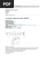 Crankshaft As 3849907 - Caterpillar d10t