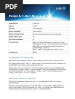 People & Culture Specialist