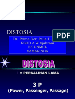 DISTOSIA Dr. Prima