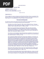 G.R. No. 152358 February 5, 2004 CONRADO CASITAS, Petitioner, People of The Philippines, Respondent