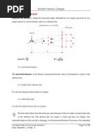 Module 1e (Subtense Bar Method)