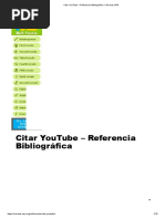 Citar YouTube - Referencia Bibliográfica - Normas APA PDF