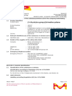 Msds (3-Glycidyloxypropyl) Trimethoxysilane EN