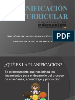 Planificación Curricular