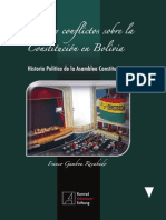 Historia Política de La Asamblea Constituyente (Bolivia)