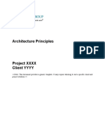 B.3. Fase A - Visión de Arquitectura - Principios de La Arquitectura - TOGAF 9 Template - Architecture Principles