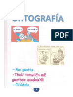 Folleto Ortografía