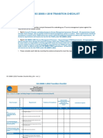 ISO 20000 - 1 2018 Transition Checklist 1 1