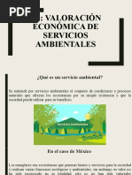 4.7: Valoración Económica de Servicios Ambientales