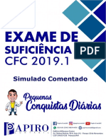 Simulado 50 Questões Comentado CFC 2019.1