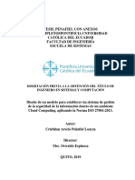 Diseño de Un Modelo para Establecer Un Sistema de Gestión de La Seguridad de La Información Dentr PDF