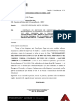 Carta #003-2020 - Solicito Fecha de Inicio de Obra