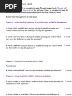 Supply Chain Management - Quiz 2 - 2020 v1