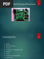 Embedded System Processor