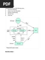 Thread Life Cyclefor Bca