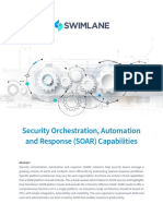 Security Orchestration, Automation and Response (SOAR) Capabilities