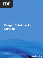 Berger Paints India Limited - 2 PDF