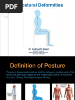 Postural Deformities: Dr. Madhuri P. Sadgir