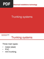 Trunking Systems: Unit 203: Electrical Installations Technology