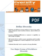 Diversity in Organization