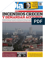 Incendios Crecen: y Demandan Acciones