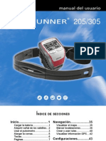 Manual Forerunner 205 305