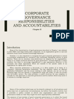 Corporate Governance Responsibilities