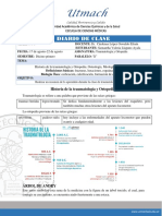 DIARIO DE CLASE #1 Historia de La Traumatología y Ortopedia. Osteología, Miología y Artrología.