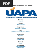 Tarea 6 Analisis de La Conducta