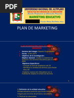 Plan de Marketing para Una Ie