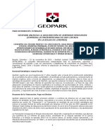 Geopark Anuncia La Adquisición de Amerisur Resources