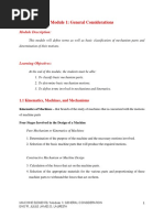 Machine Elements - Module 1 PDF