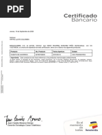 Referencia Bancaria Bancolombia