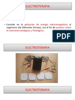 Presentación Clase Electroterapia Versión I de 2019