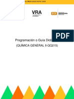 Programacion Didactica QQ General II QQ215 PDF