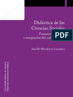 Ans Mendioroz - Didactica de Las Ciencias Sociales