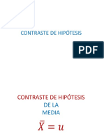 Clase 11 Contraste de Hipotesis