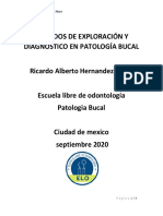 Metodos de Exploracion y Diagnostico en Patologia