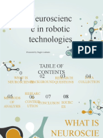 Neuroscienc e in Robotic Technologies: Presented by Rugilė Lukšaitė