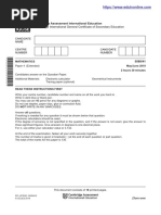 Cambridge International General Certificate of Secondary Education