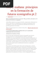 Hoy y Mañana Principios de Formación de Futuros Iconógrafos II