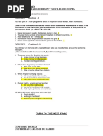 Prueba de Inglés Modelo para Habilidades, P2 Y Movilidad Europea