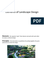 Elements of Landscape Design