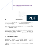 1.modelo de Solicitud de Medida Cautelar Anticipada o Fuera de Proceso