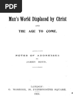 Man's World Displaced by Christ: The Age To Come