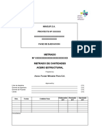 Plantilla de Metrados de Acero