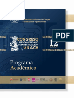 Programa Academico 12 Edicion