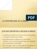 La Confiabilidad de La Biblia