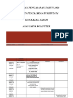 RPT DPK 2020 Asas Sains Komputer Tingkatan 2 KSSM