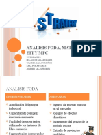 Analisis Foda, Matriz Efe, Efi y